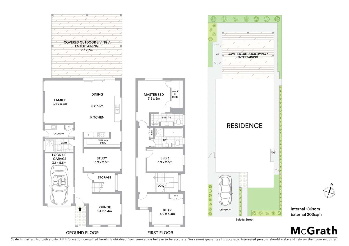 Floorplan of Homely house listing, 4 Bulada Street, Bungarribee NSW 2767