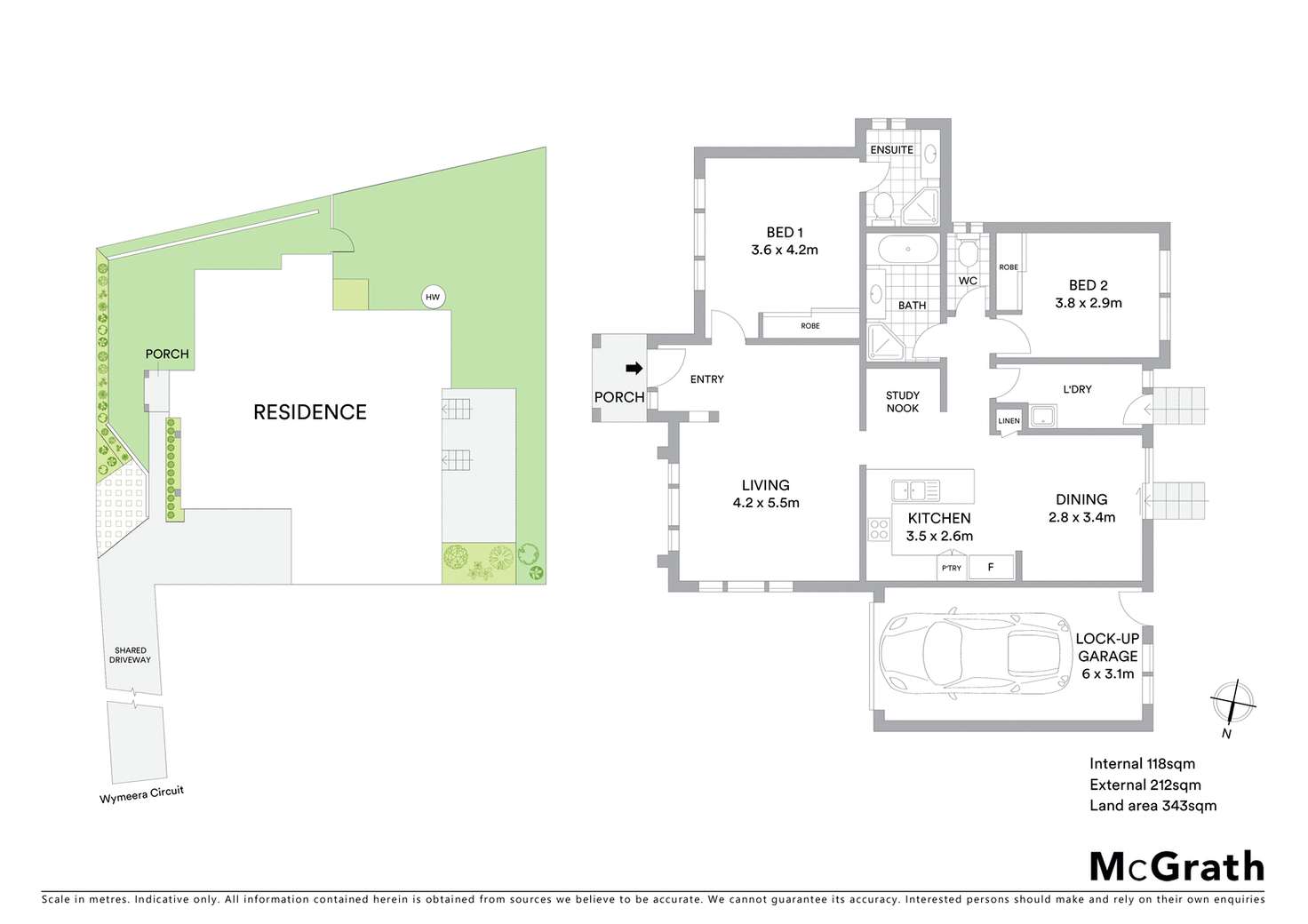 Floorplan of Homely apartment listing, 12B Wymeera Circuit, Wyee Point NSW 2259