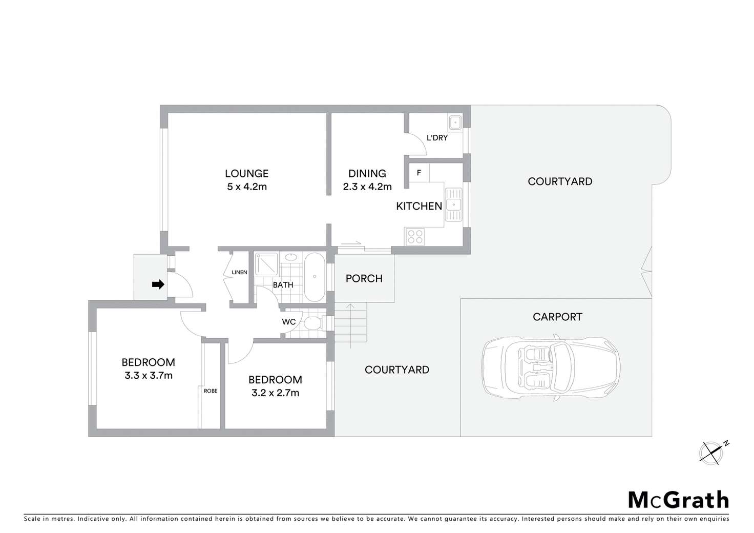 Floorplan of Homely villa listing, 4/322-324 Katoomba Street, Katoomba NSW 2780