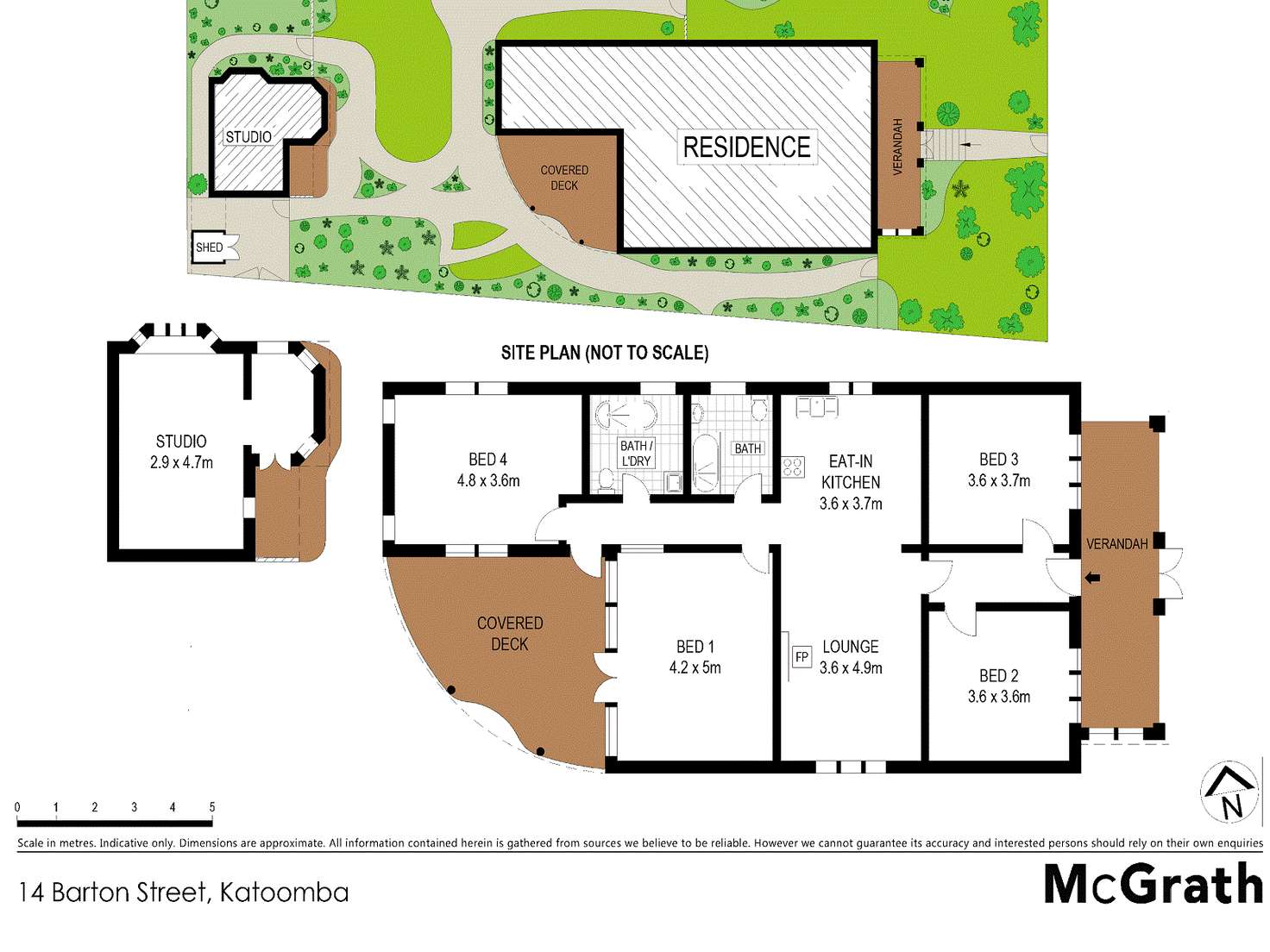 Floorplan of Homely house listing, 14 Barton Street, Katoomba NSW 2780