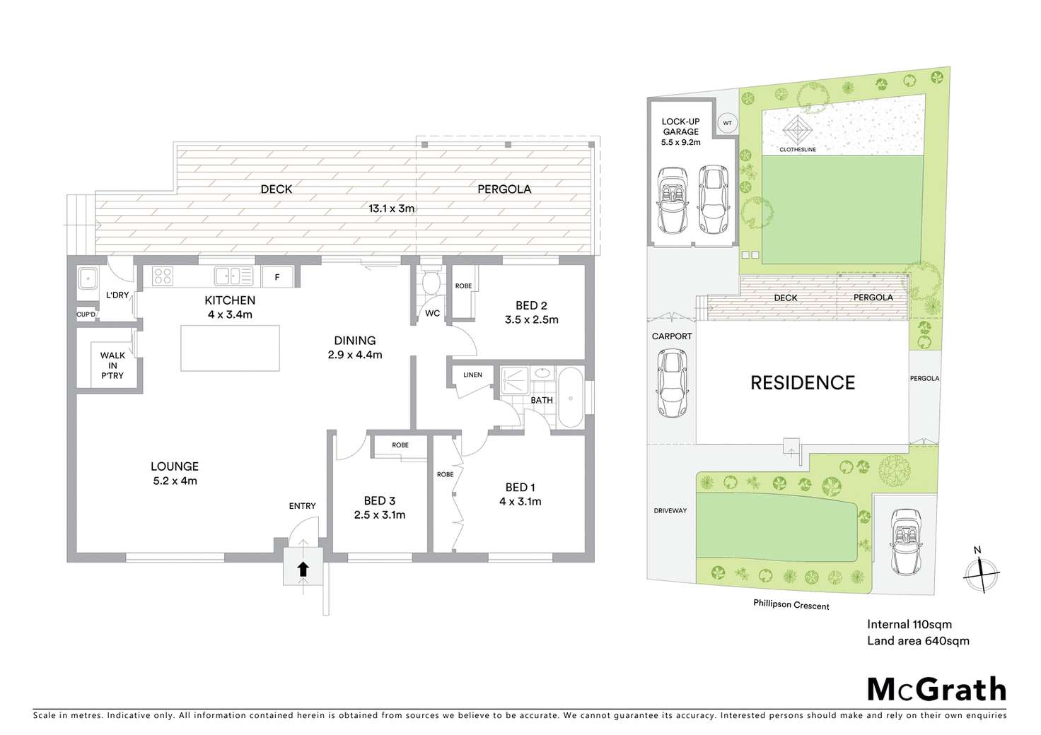 Floorplan of Homely house listing, 15 Phillipson Crescent, Calwell ACT 2905
