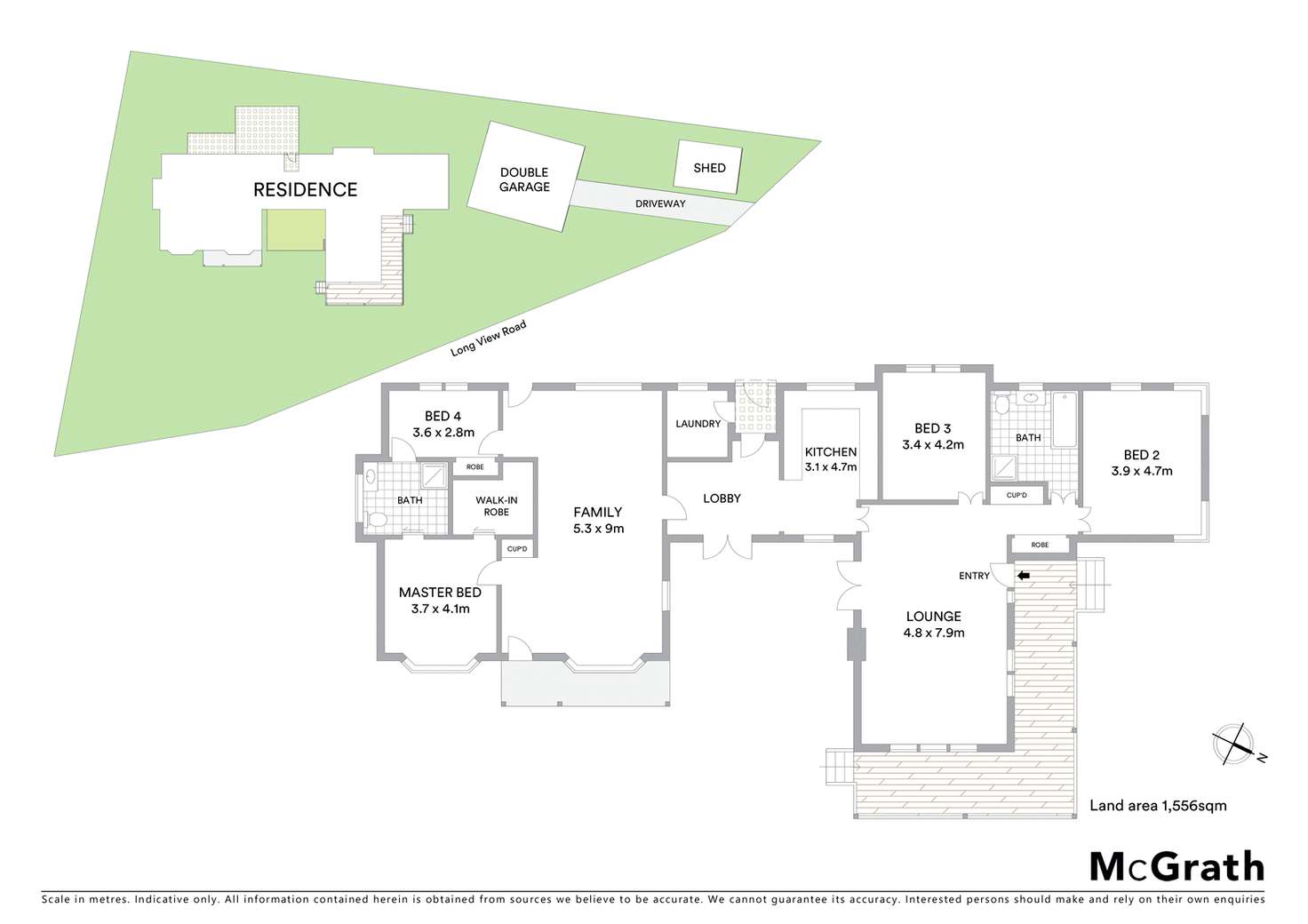 Floorplan of Homely house listing, 42-44 Long View Road, Croydon South VIC 3136