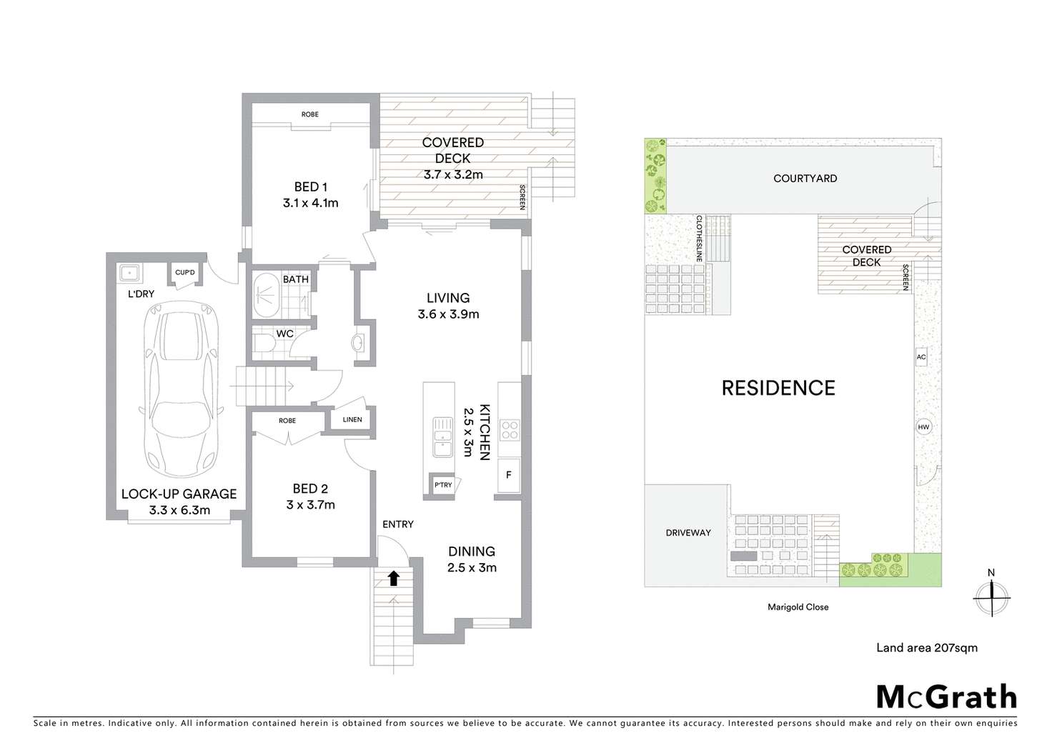 Floorplan of Homely house listing, 6 Marigold Close, Springfield Lakes QLD 4300