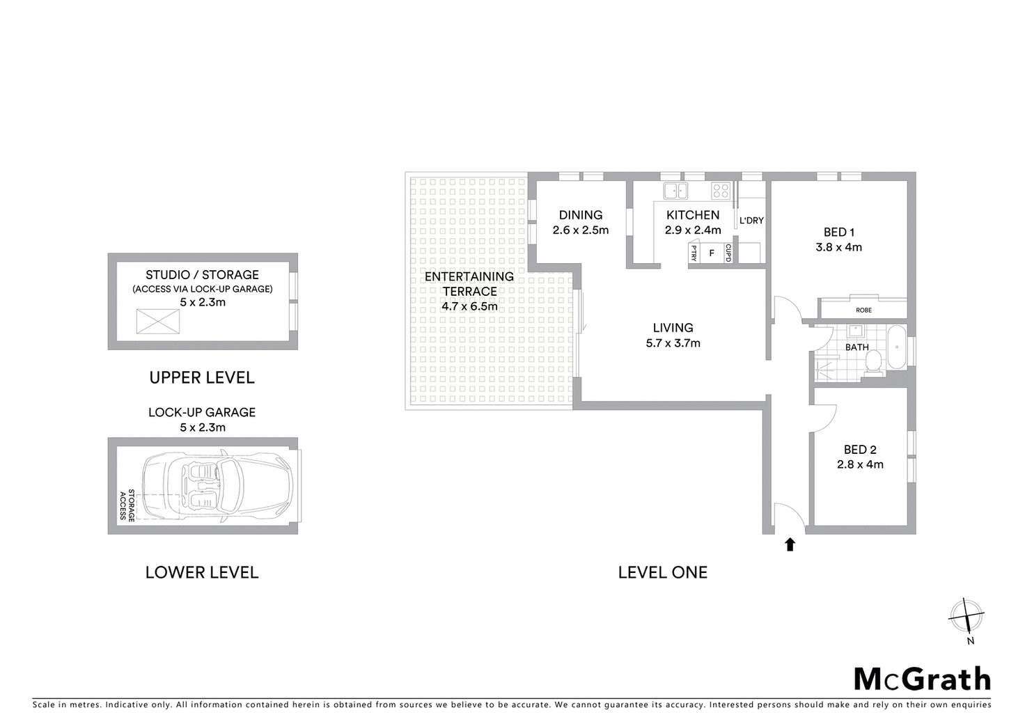 Floorplan of Homely apartment listing, 3/1A Neptune Street, Coogee NSW 2034