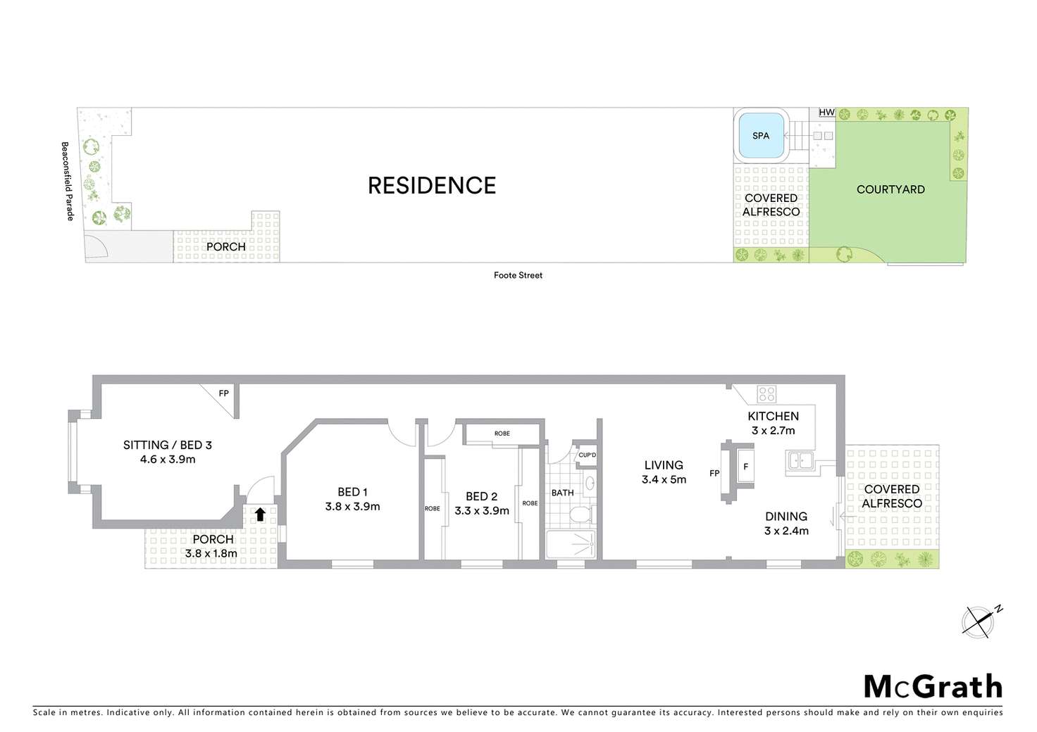 Floorplan of Homely house listing, 49 Beaconsfield Parade, Albert Park VIC 3206