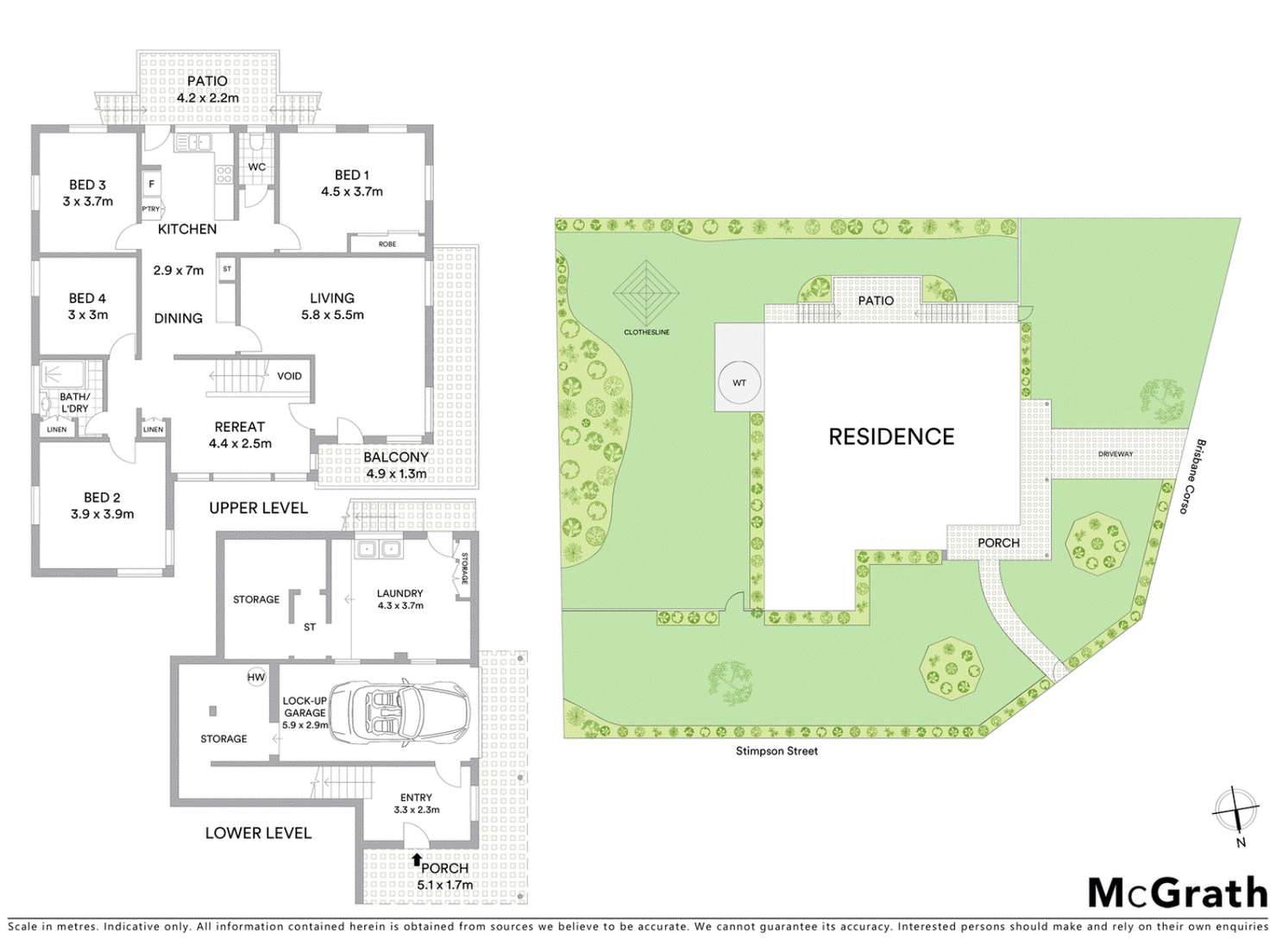 Floorplan of Homely house listing, 42 Brisbane Corso, Fairfield QLD 4103