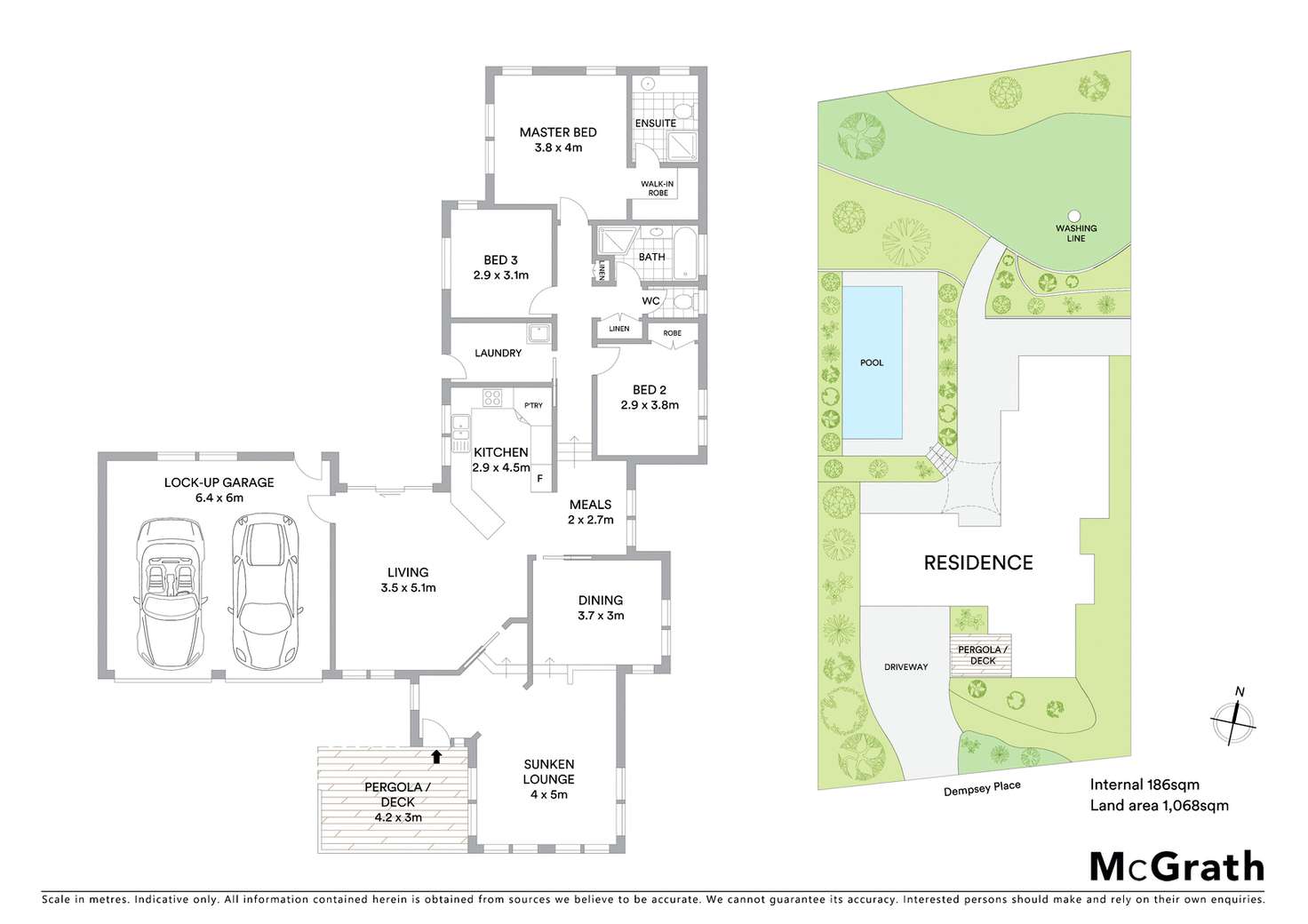 Floorplan of Homely house listing, 4 Dempsey Place, Gordon ACT 2906