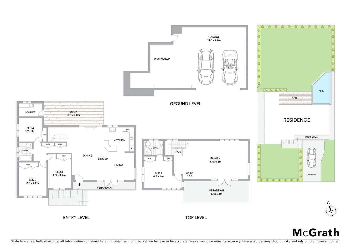 Floorplan of Homely house listing, 6 Monterey Road, Bilgola Plateau NSW 2107