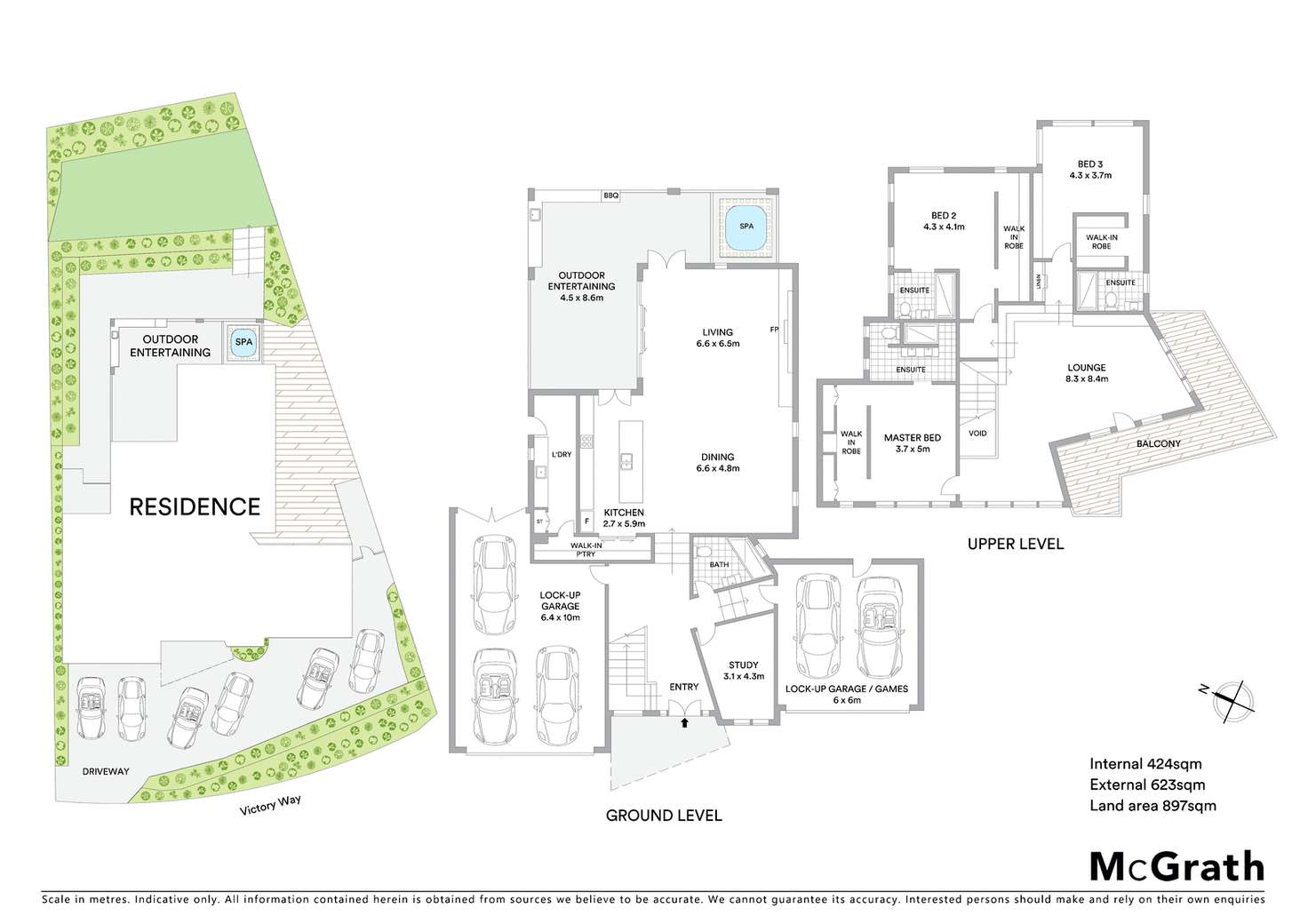Floorplan of Homely house listing, 46 Victory Way, Highton VIC 3216