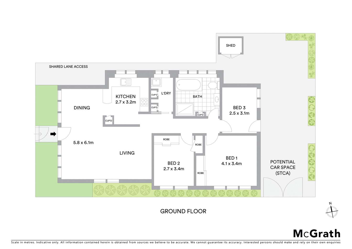 Floorplan of Homely house listing, 16 Maney Street, Rozelle NSW 2039