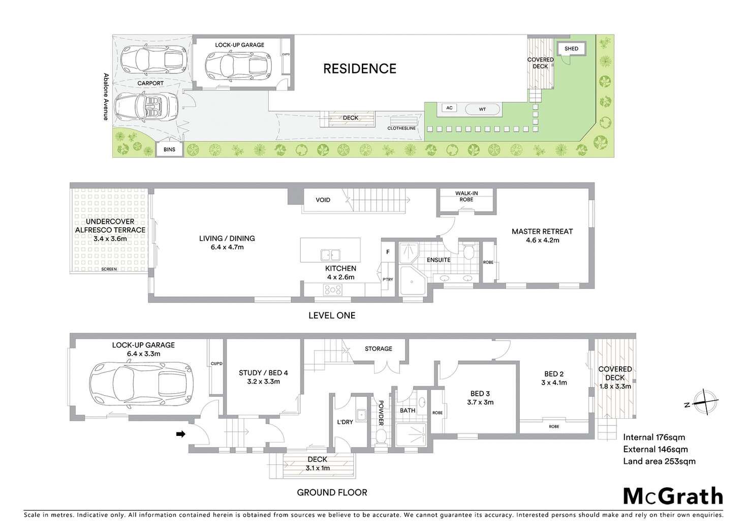 Floorplan of Homely semiDetached listing, 2/12 Abalone Avenue, Paradise Point QLD 4216