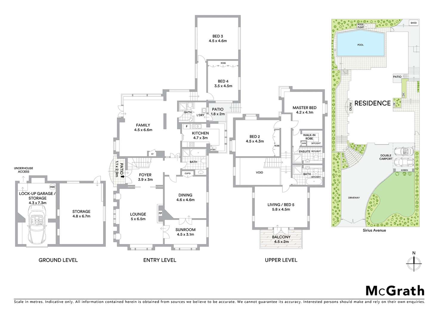 Floorplan of Homely house listing, 10 Sirius Avenue, Mosman NSW 2088