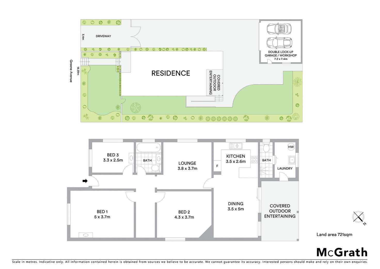 Floorplan of Homely house listing, 16 Greene Avenue, Ryde NSW 2112
