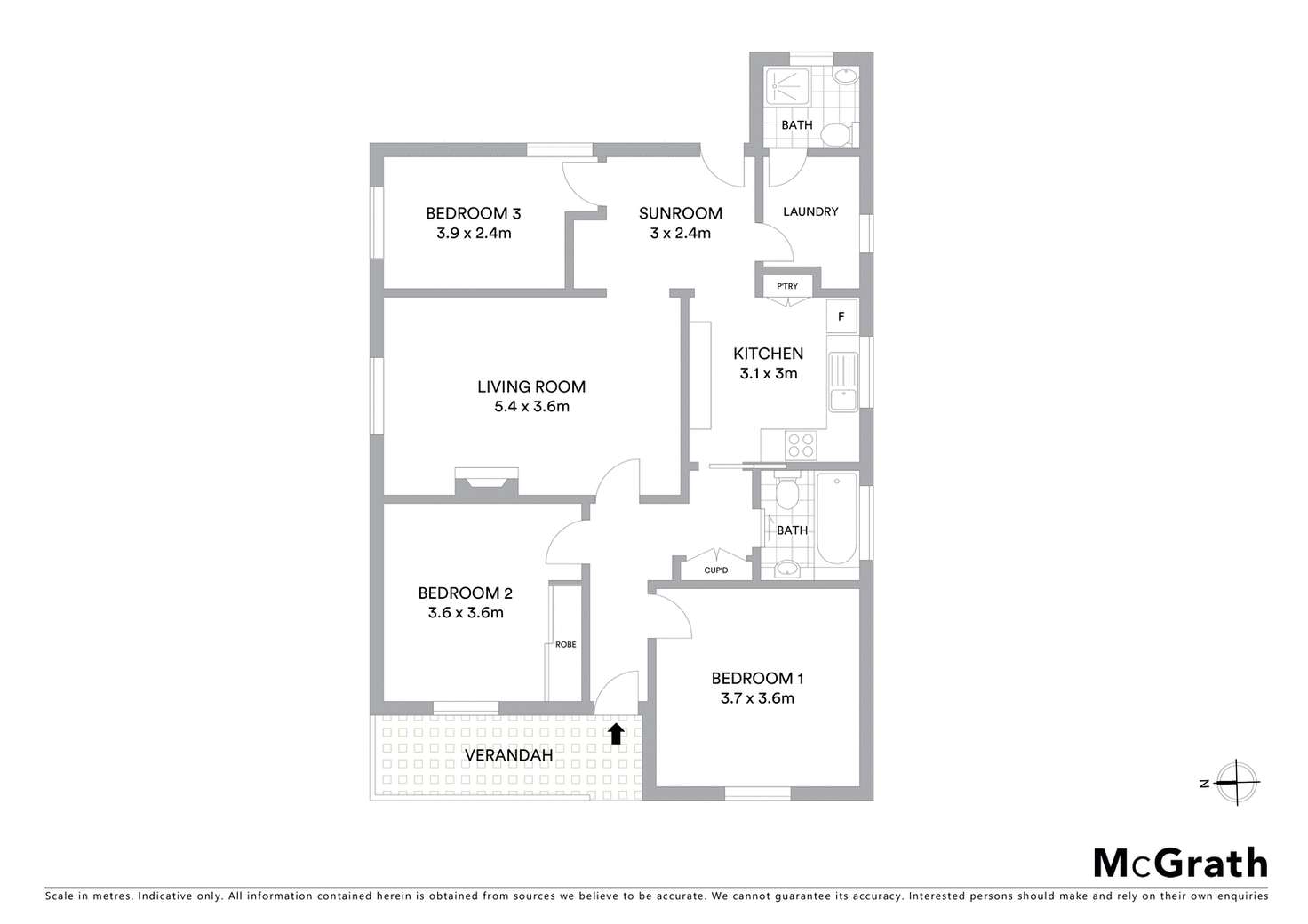 Floorplan of Homely house listing, 6 Heath Street, Asquith NSW 2077