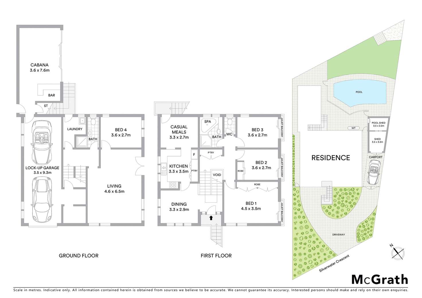 Floorplan of Homely house listing, 9 Silverwater Crescent, Miranda NSW 2228