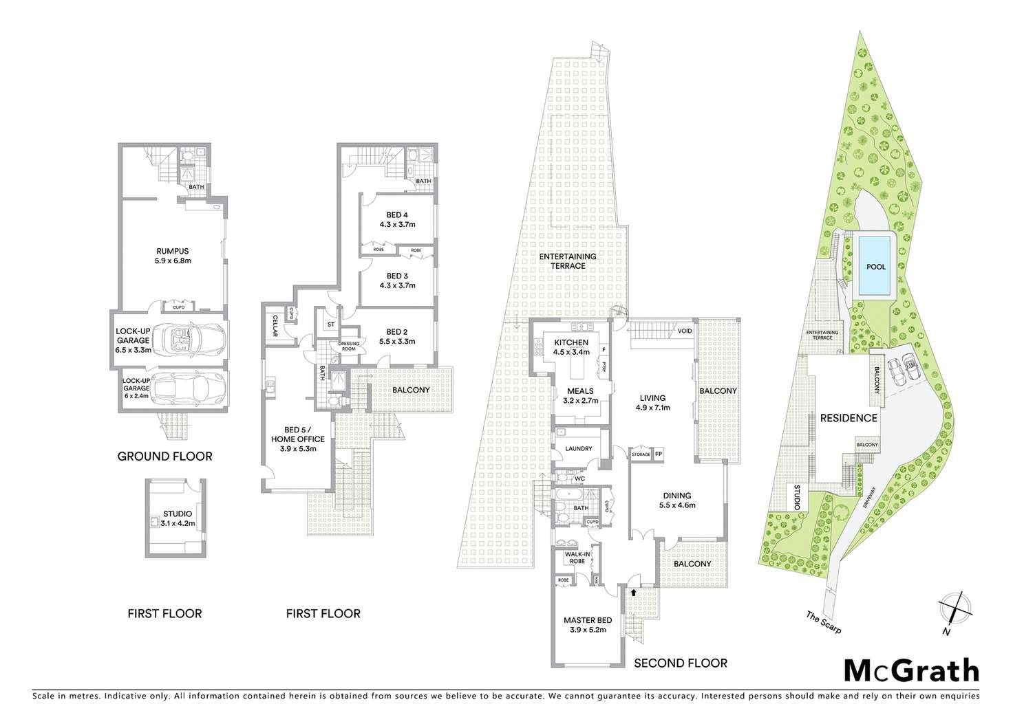 Floorplan of Homely house listing, 29 The Scarp, Castlecrag NSW 2068