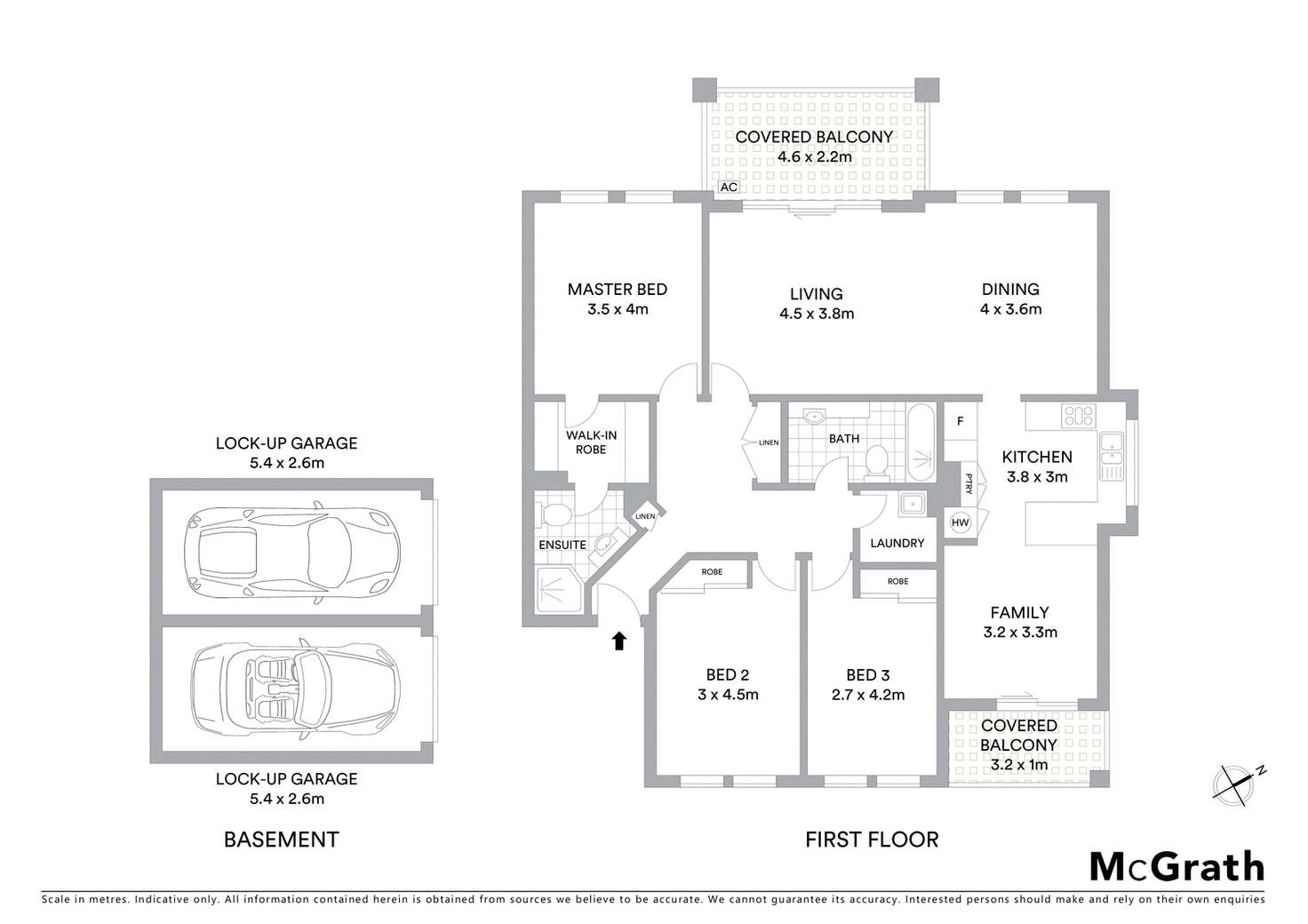 Floorplan of Homely apartment listing, 18/60 Greenwich Road, Greenwich NSW 2065