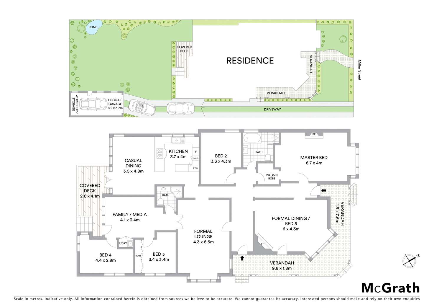 Floorplan of Homely house listing, 10 Miller Street, Haberfield NSW 2045
