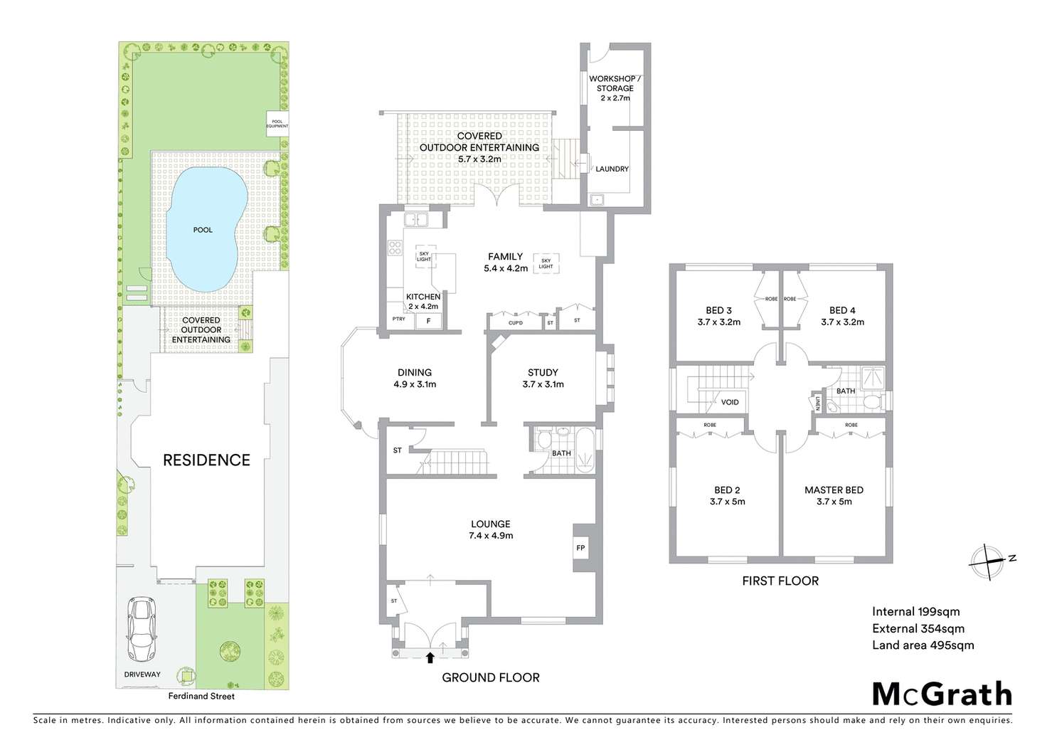 Floorplan of Homely house listing, 8 Ferdinand Street, Hunters Hill NSW 2110