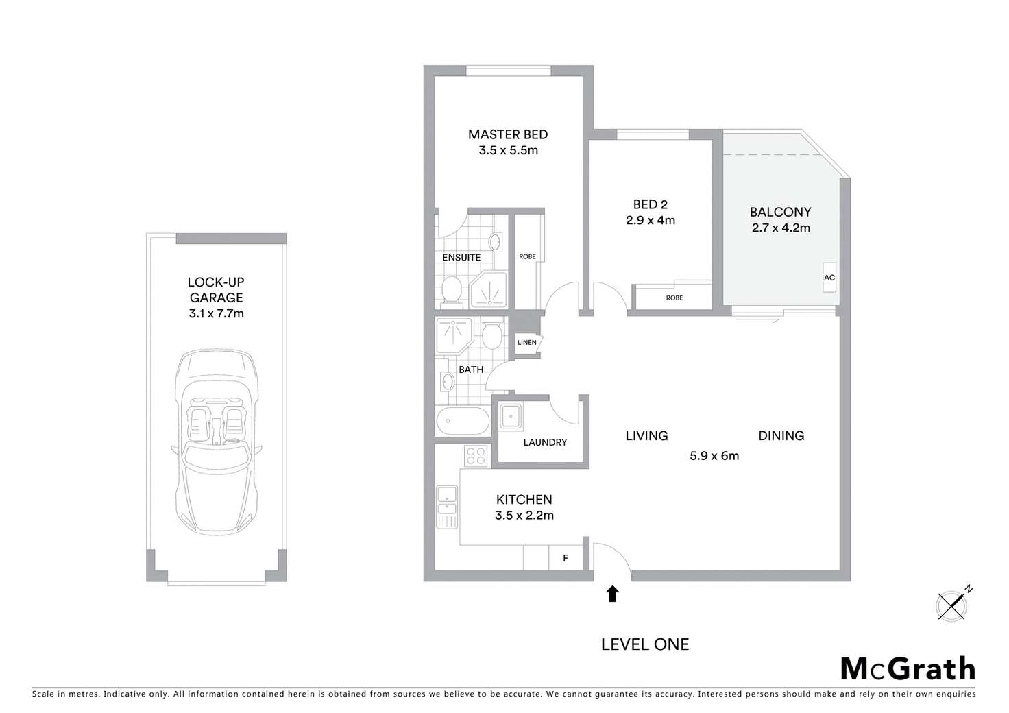 Floorplan of Homely apartment listing, 57/94 Culloden Road, Marsfield NSW 2122
