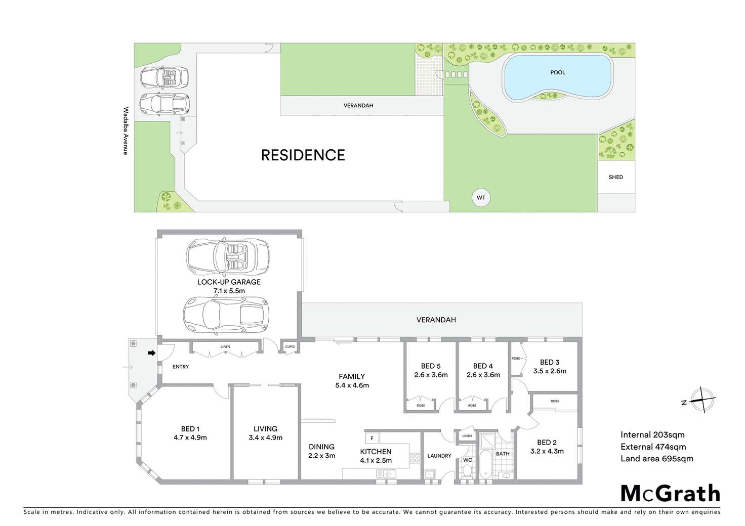 Floorplan of Homely house listing, 28 Wadalba Avenue, Lake Haven NSW 2263