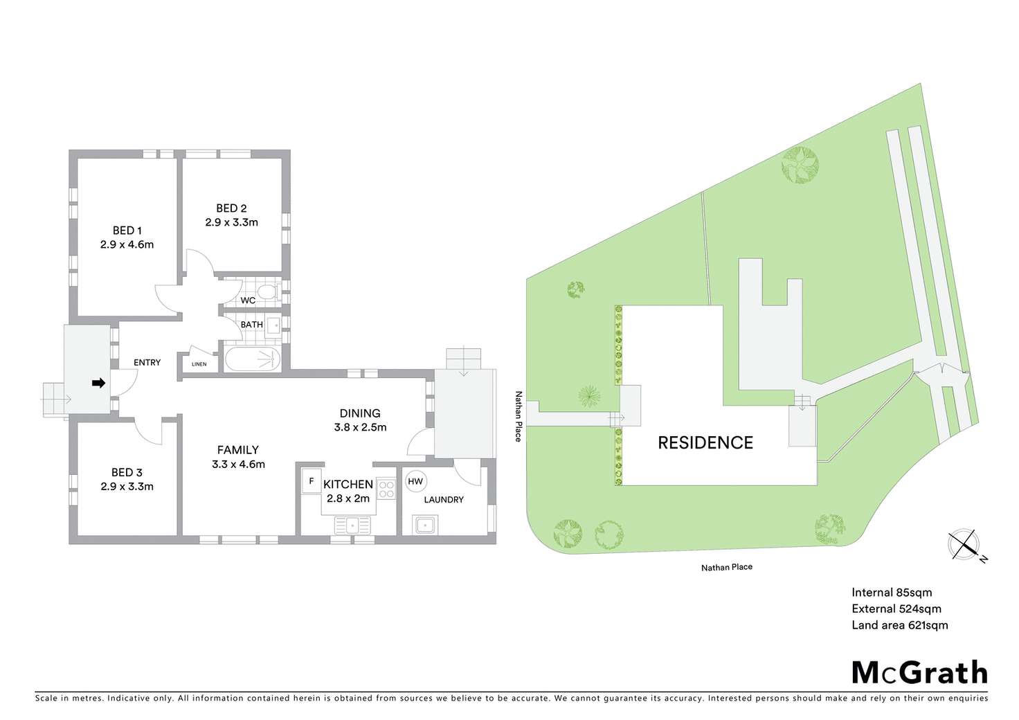 Floorplan of Homely house listing, 5 Nathan Place, Lake Haven NSW 2263