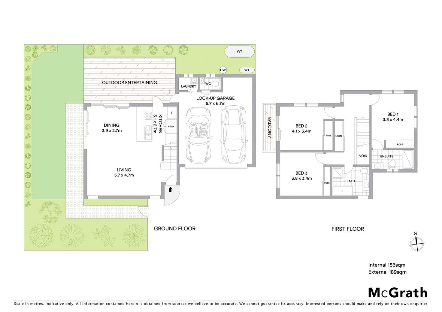 Floorplan of Homely townhouse listing, 3/244 Henry Parry Drive, North Gosford NSW 2250