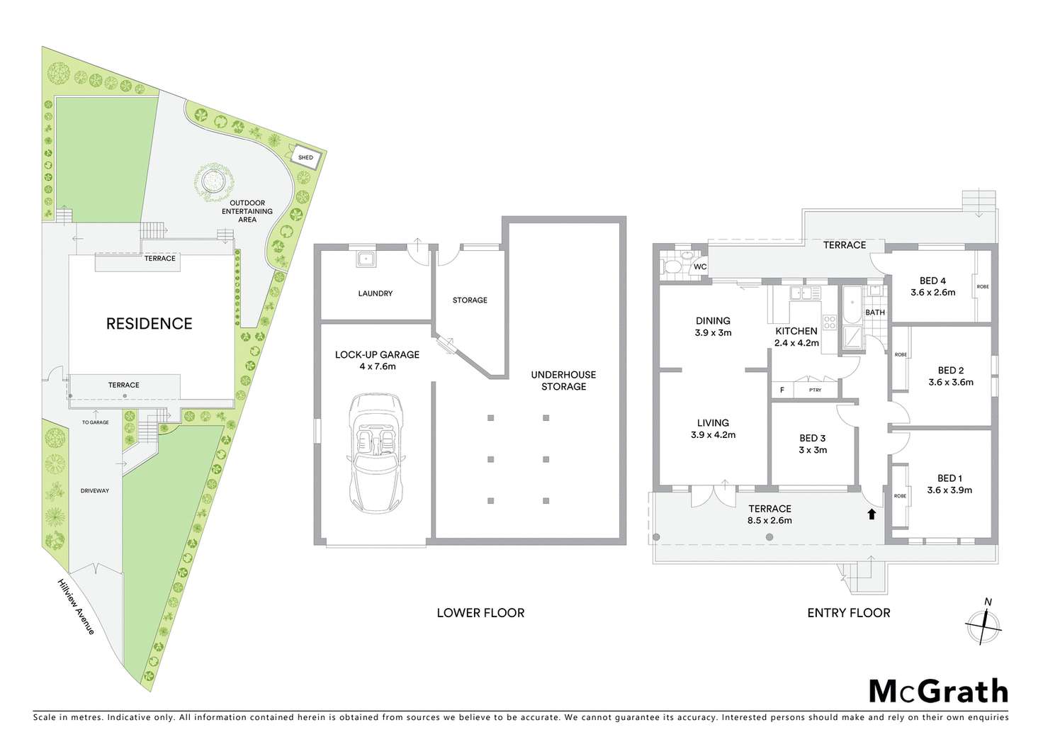 Floorplan of Homely house listing, 17 Hillview Avenue, Bankstown NSW 2200
