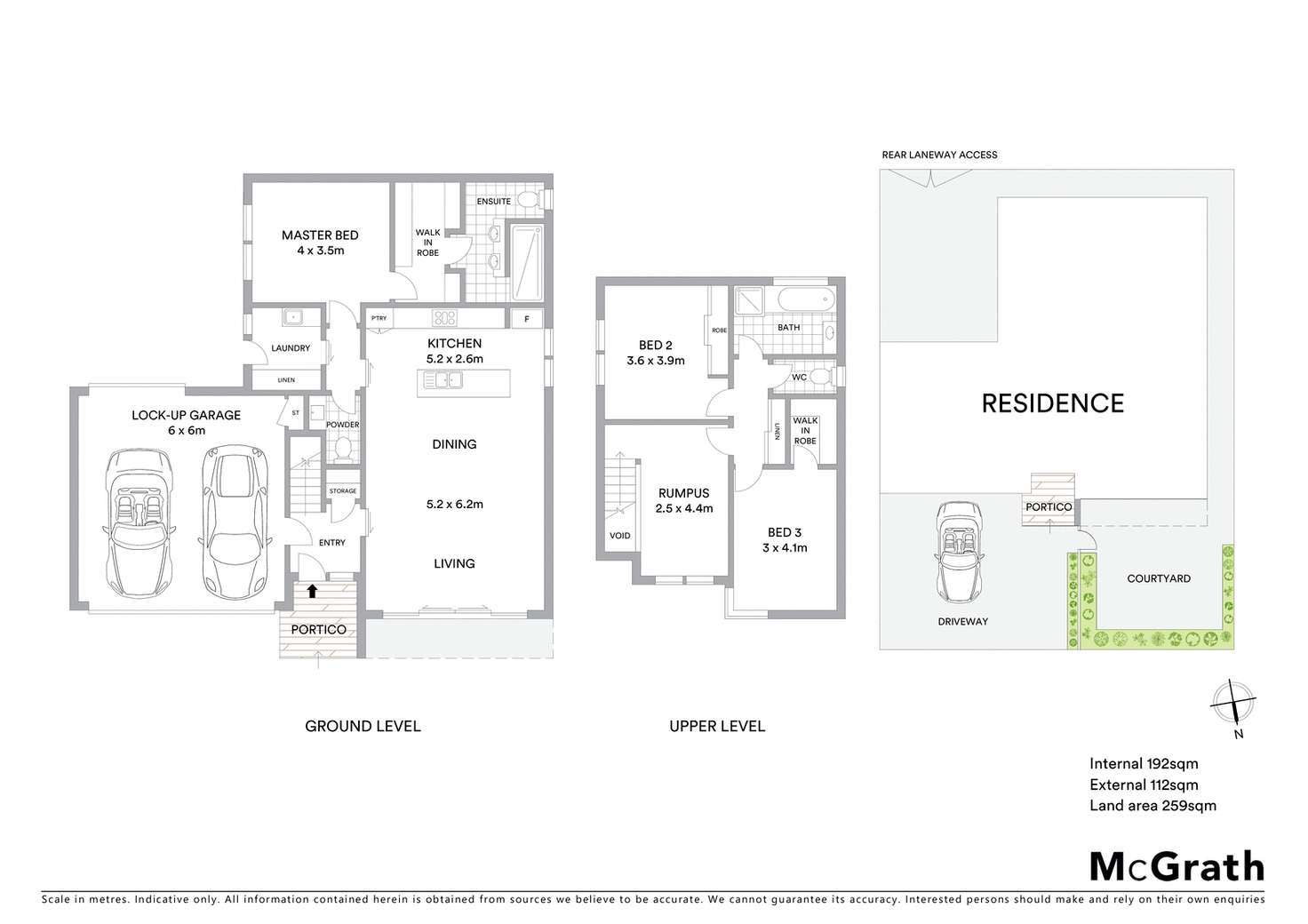 Floorplan of Homely townhouse listing, 2/377 Autumn Street, Newtown VIC 3220