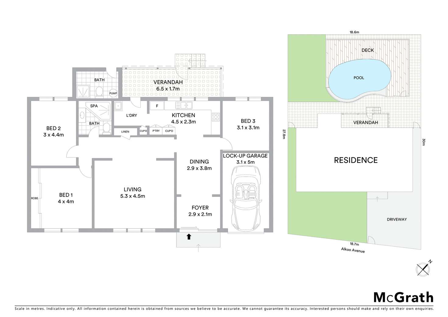 Floorplan of Homely house listing, 18 Alkoo Avenue, Little Bay NSW 2036