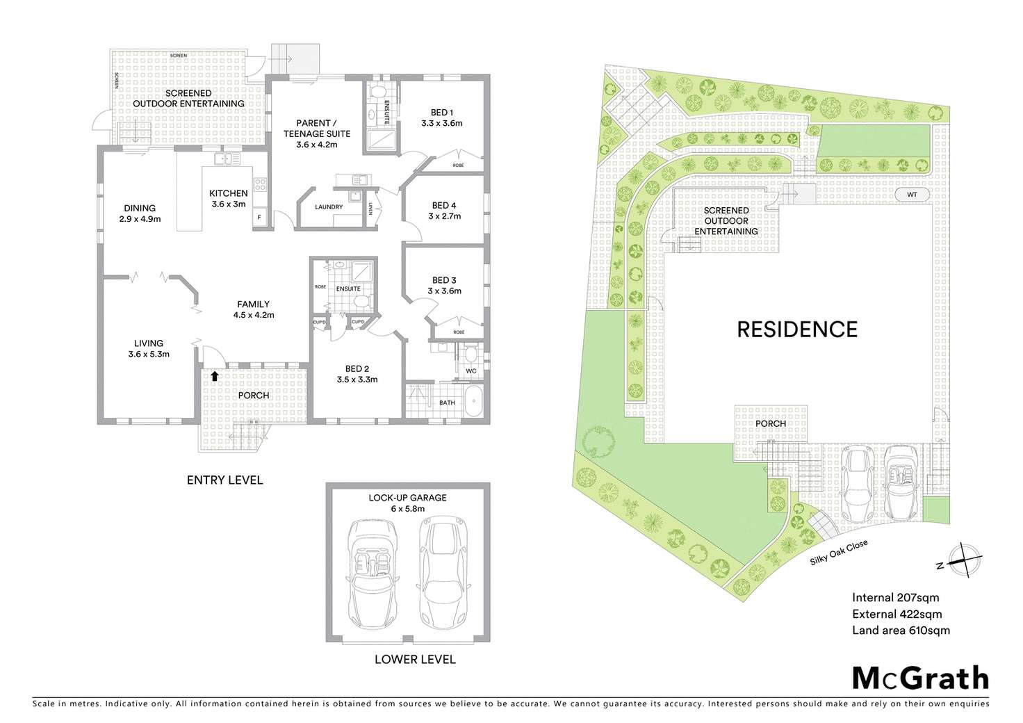 Floorplan of Homely house listing, 12 Silky Oak Close, Green Point NSW 2251