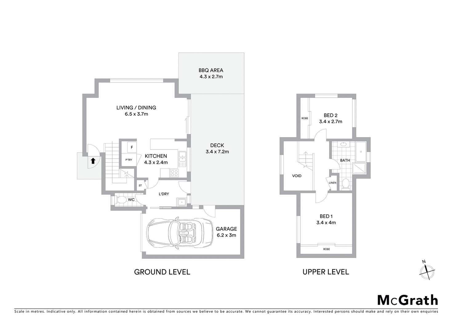 Floorplan of Homely apartment listing, 4/40 Vickery Street, Gwynneville NSW 2500