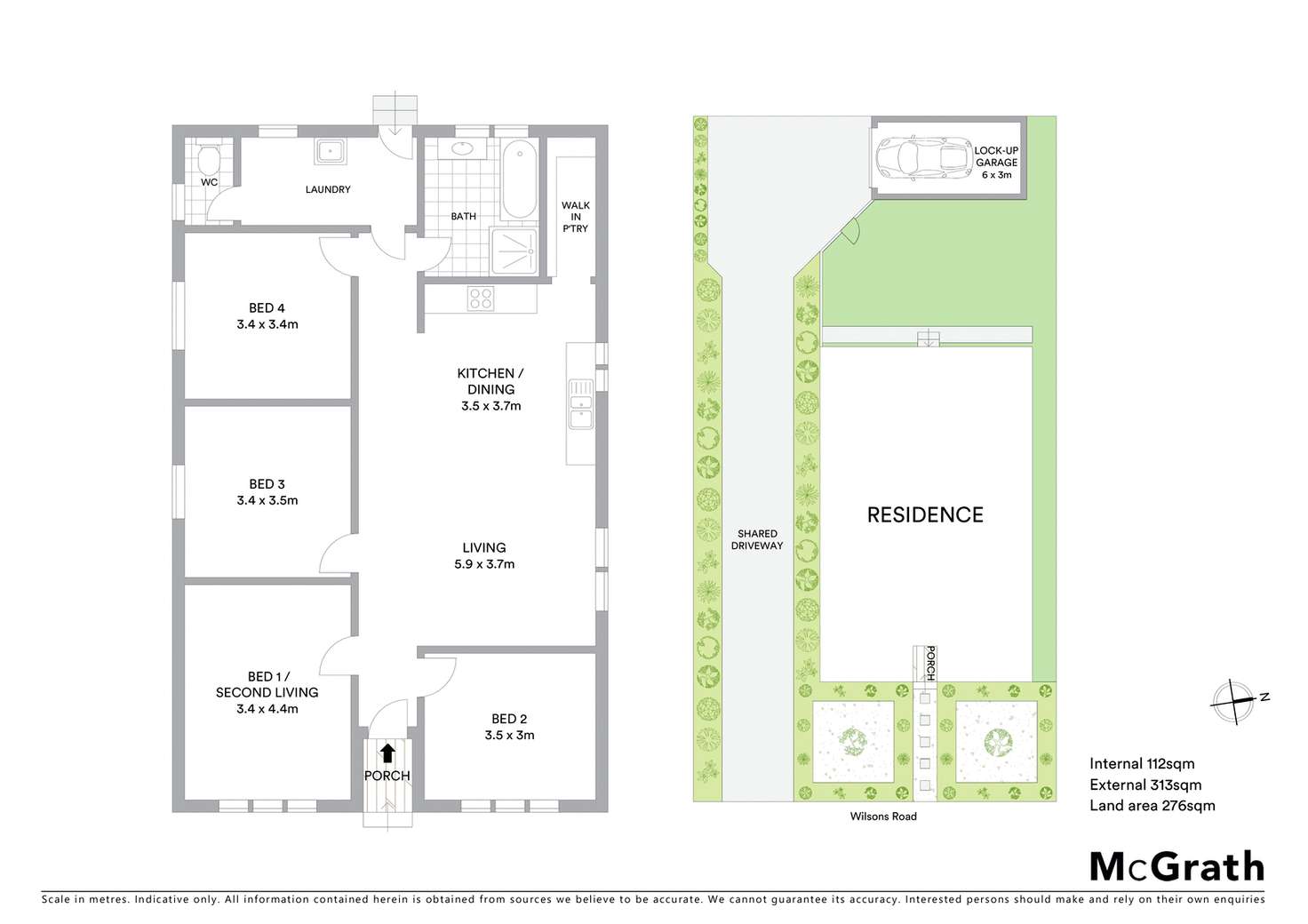 Floorplan of Homely house listing, 1/20 Wilsons Road, Newcomb VIC 3219