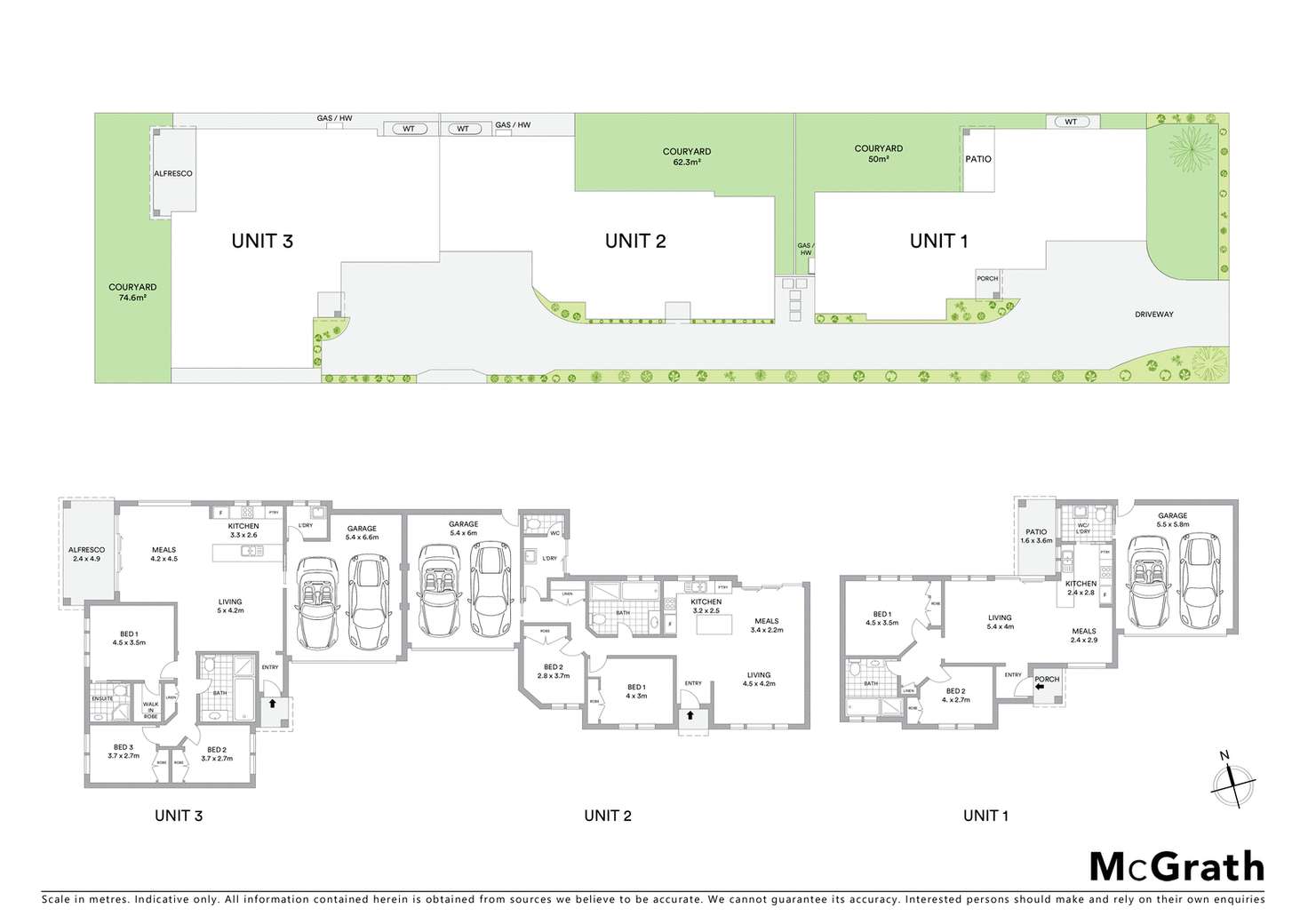 Floorplan of Homely villa listing, 1/16 Edith Street, Gorokan NSW 2263