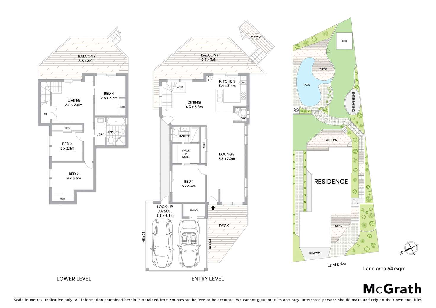 Floorplan of Homely house listing, 17 Laird Drive, Avoca Beach NSW 2251