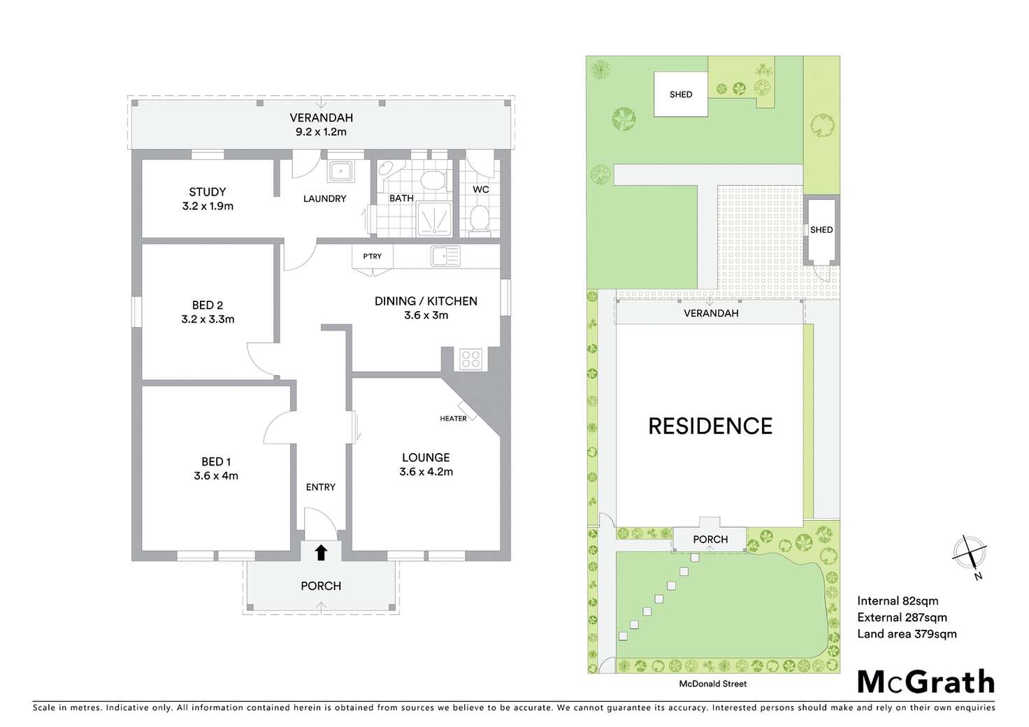 Floorplan of Homely house listing, 40 McDonald Street, East Geelong VIC 3219