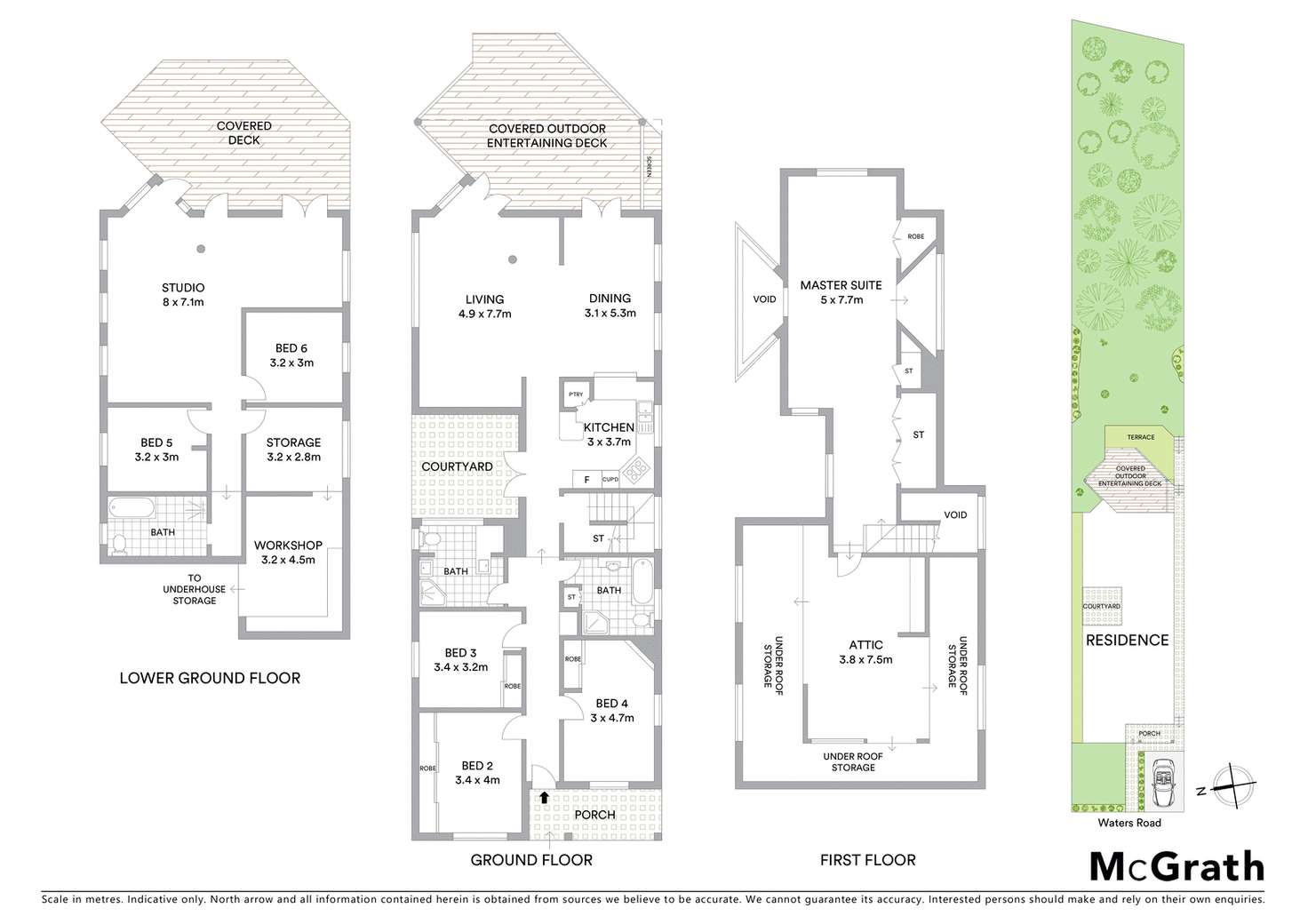 Floorplan of Homely house listing, 45 Waters Road, Naremburn NSW 2065