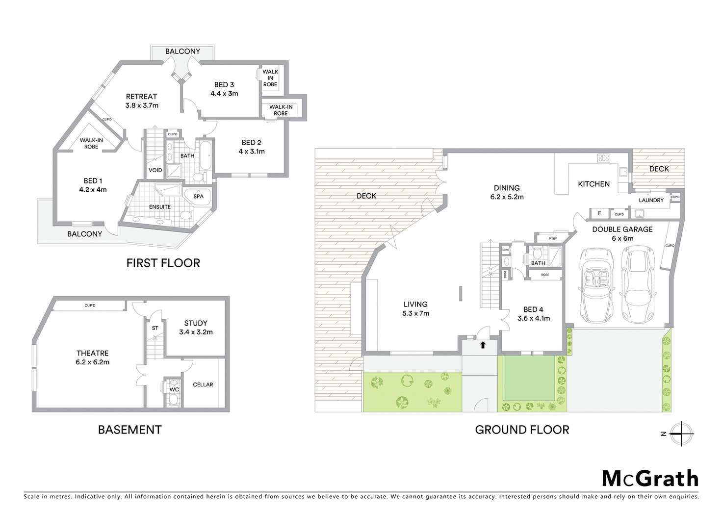 Floorplan of Homely house listing, 14 Hazeldean Avenue, Brighton East VIC 3187
