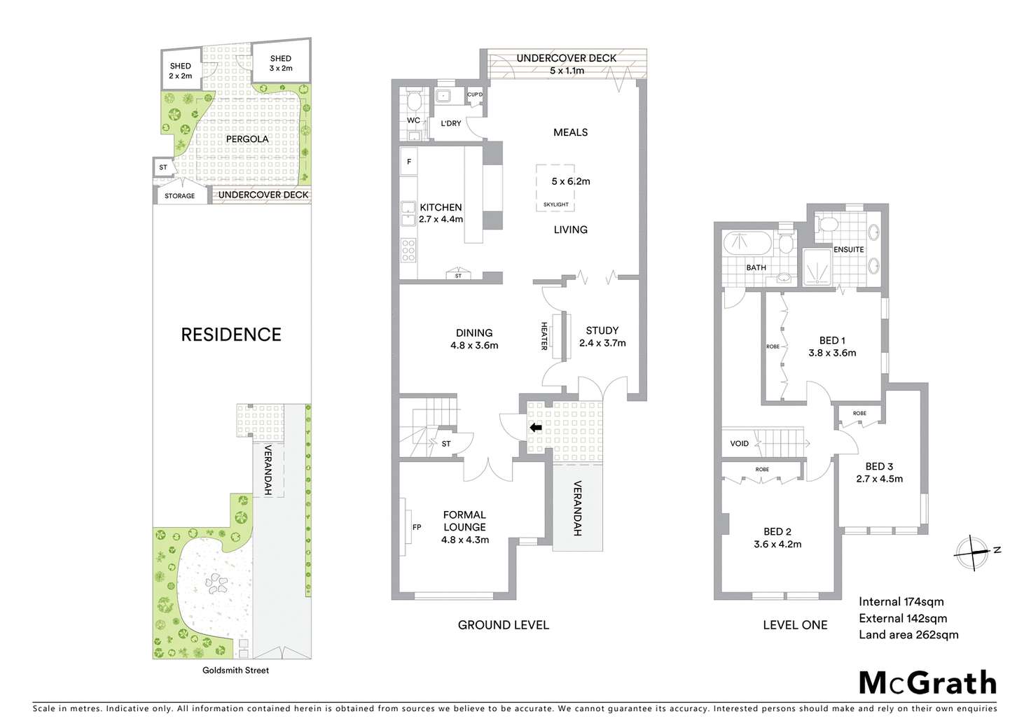 Floorplan of Homely house listing, 70 Goldsmith Street, Elwood VIC 3184