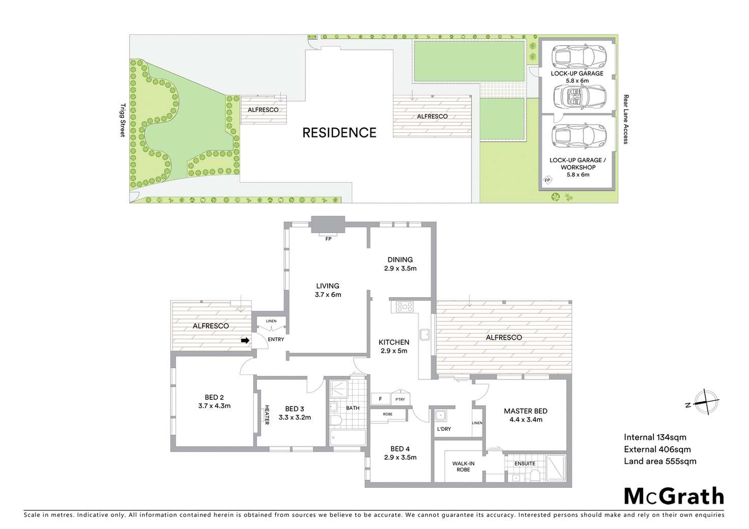 Floorplan of Homely house listing, 15 Trigg Street, Geelong West VIC 3218