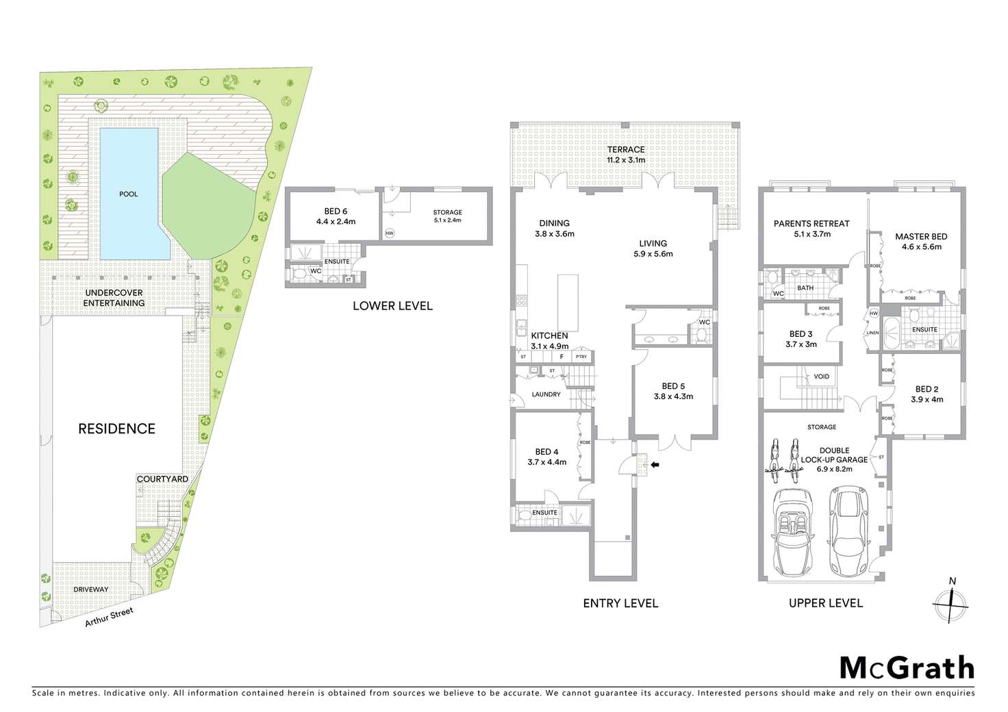 Floorplan of Homely house listing, 12 Arthur Street, Bellevue Hill NSW 2023
