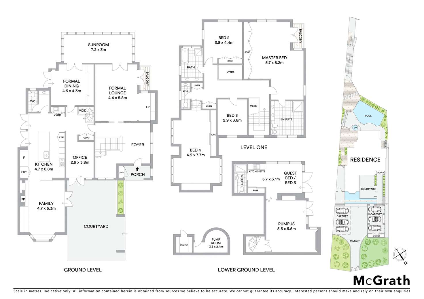 Floorplan of Homely house listing, 7A Woolwich Road, Hunters Hill NSW 2110