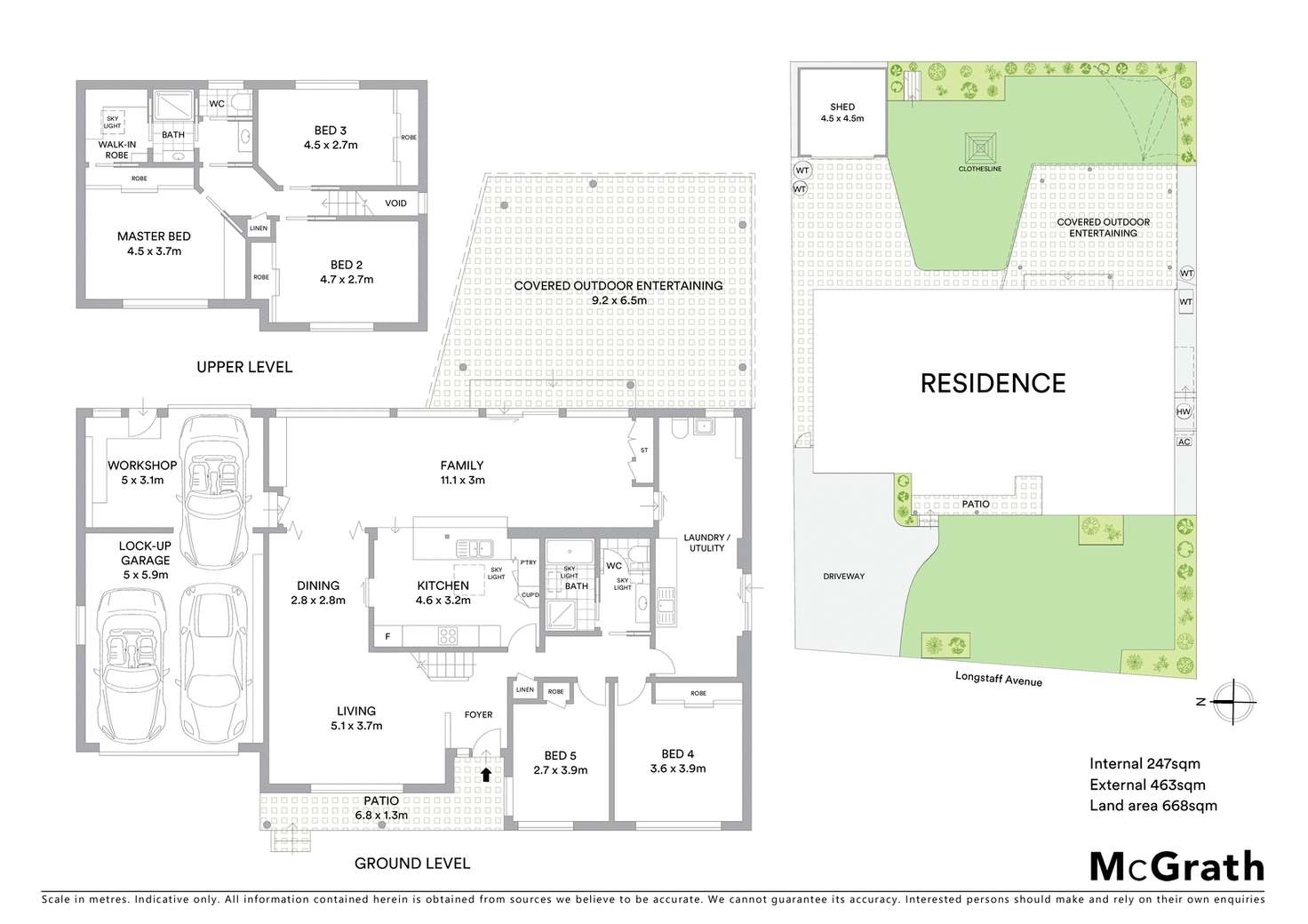 Floorplan of Homely house listing, 138 Longstaff Avenue, Chipping Norton NSW 2170