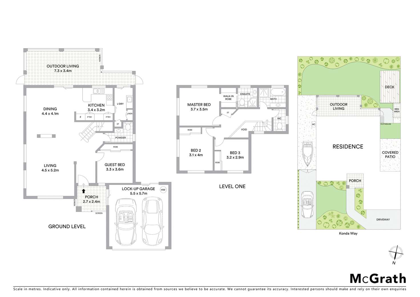 Floorplan of Homely house listing, 11 Konda Way, Robina QLD 4226