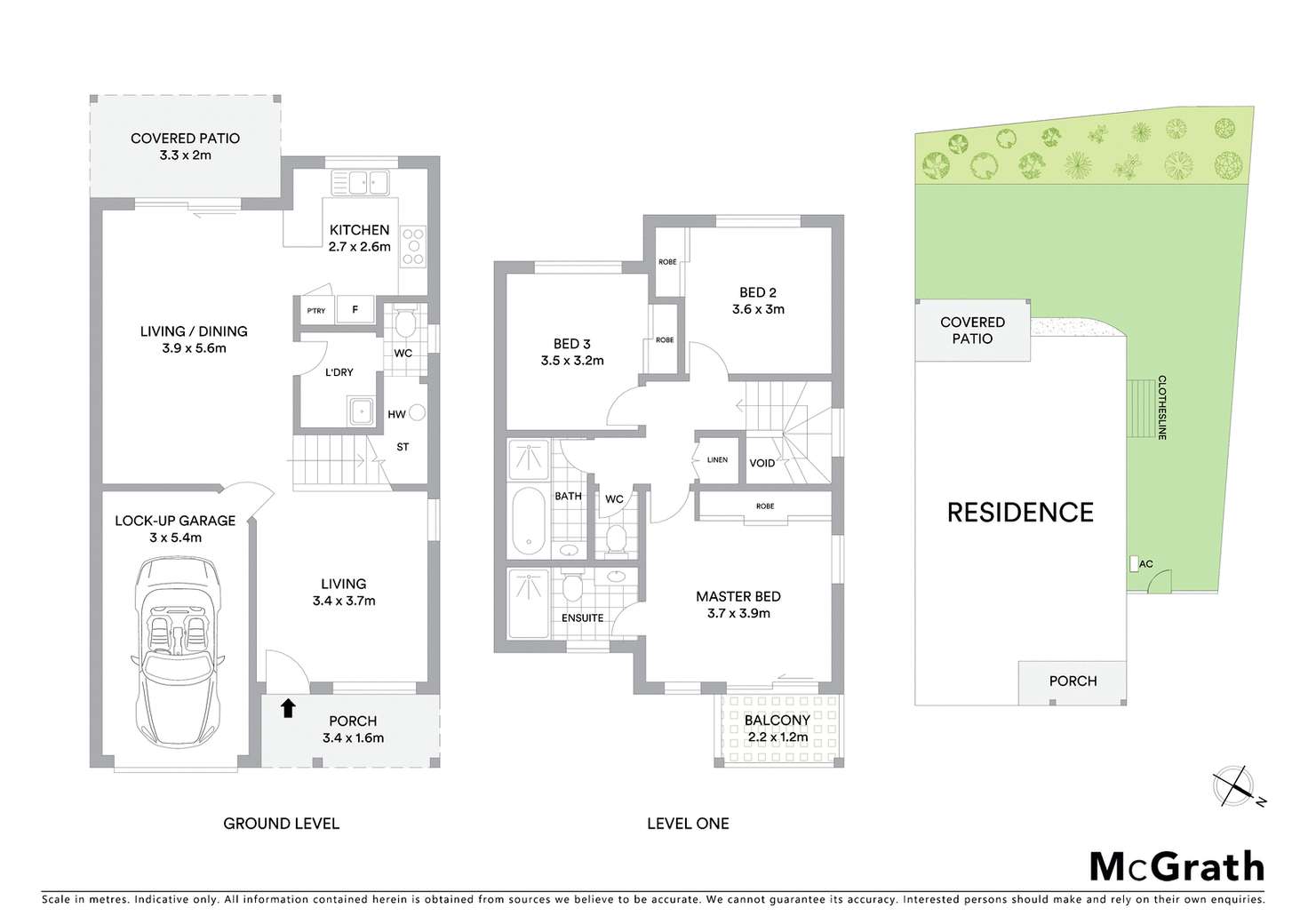 Floorplan of Homely townhouse listing, 24/1 Hervey Street, Pacific Pines QLD 4211