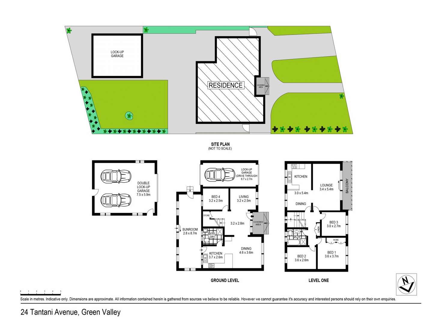 Floorplan of Homely house listing, 24 Tantani Avenue, Green Valley NSW 2168