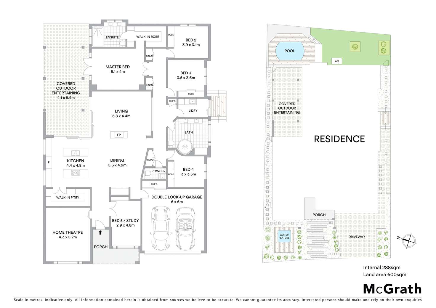 Floorplan of Homely house listing, 8 Tander Street, Oran Park NSW 2570