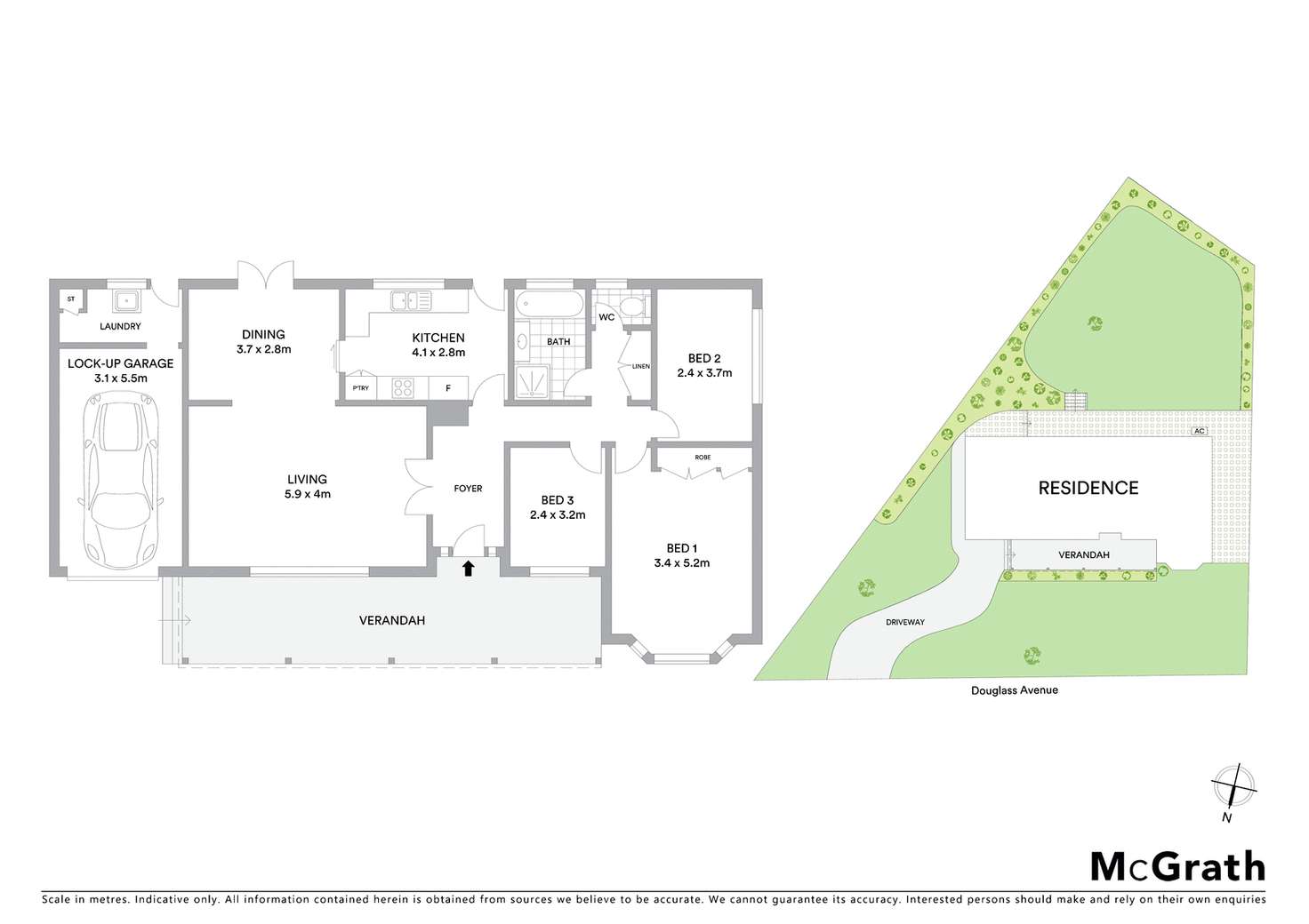 Floorplan of Homely house listing, 8 Douglass Avenue, Carlingford NSW 2118