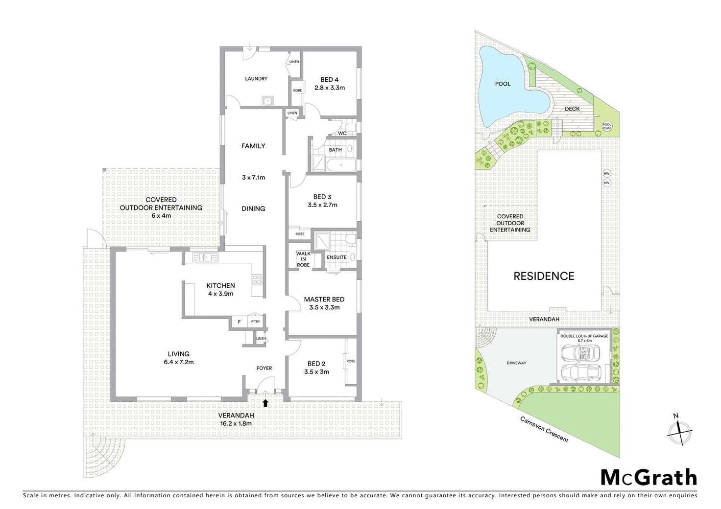 Floorplan of Homely house listing, 48 Carnavon Crescent, Georges Hall NSW 2198