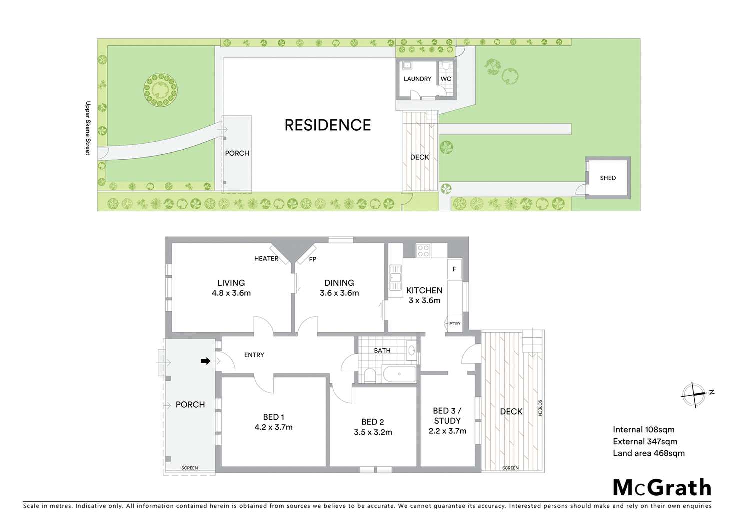 Floorplan of Homely house listing, 48 Upper Skene Street, Newtown VIC 3220